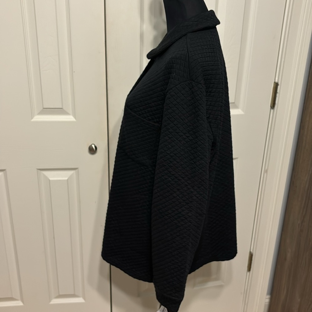 Muk Luks Quilted Shacket - Picture 5 of 13